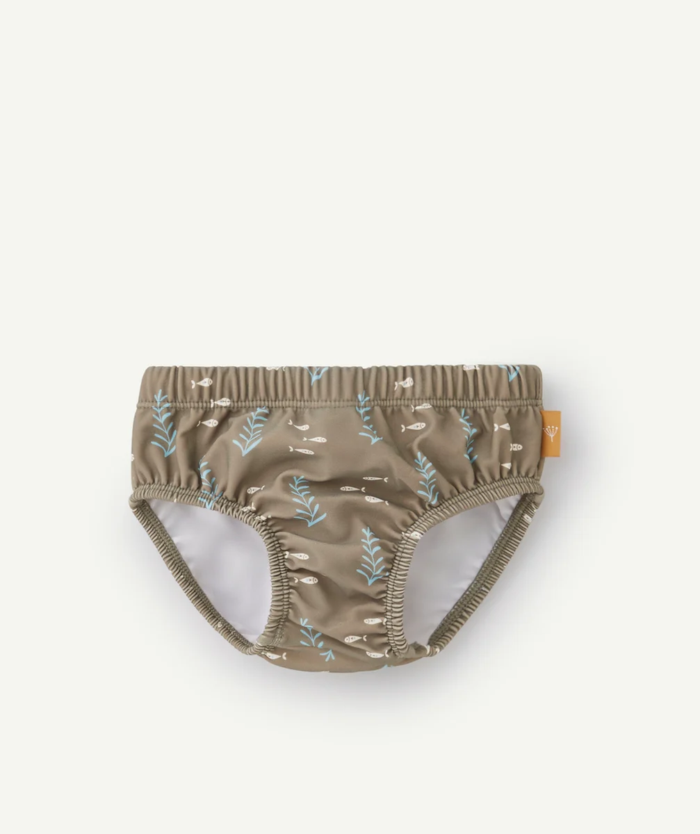 FRESKCOUCHE DE BAIN BÉBÉ GARÇON OCÉAN VERT
