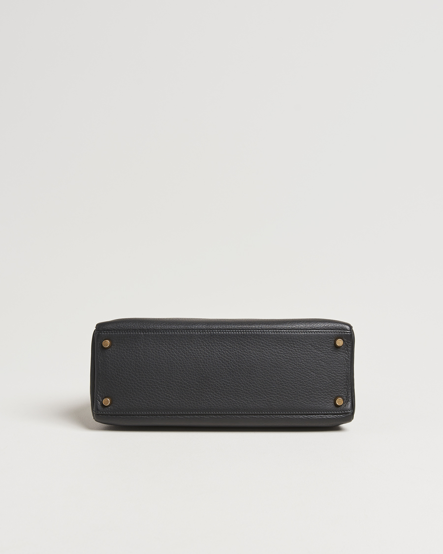 Hermès Pre-Owned Kelly 32 Handbag Taurillon Leather Black
