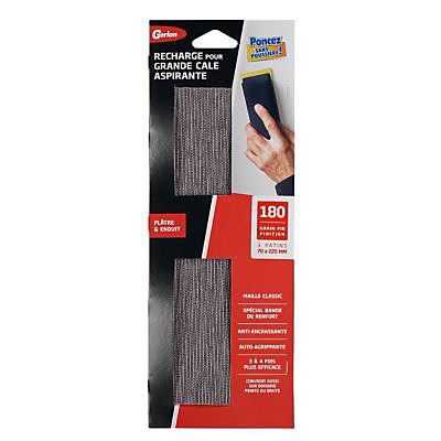 Patin pour grande cale aspirante grain fin, 3 pièces