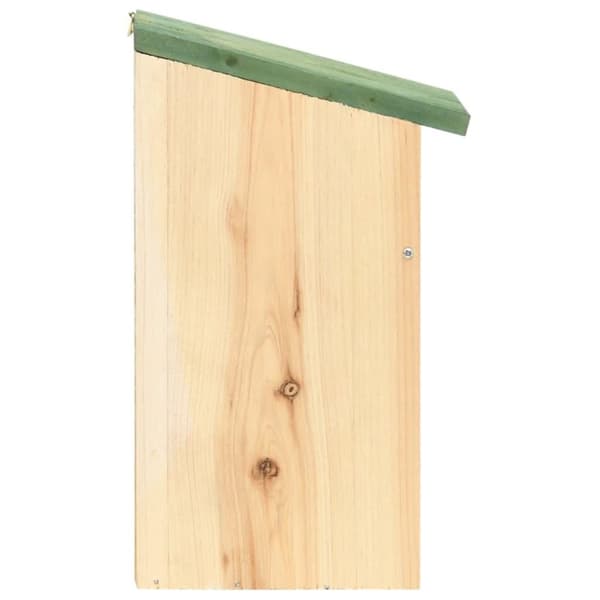 vidaXL Fuglehus 10 stk heltre gran 12x12x22 cm