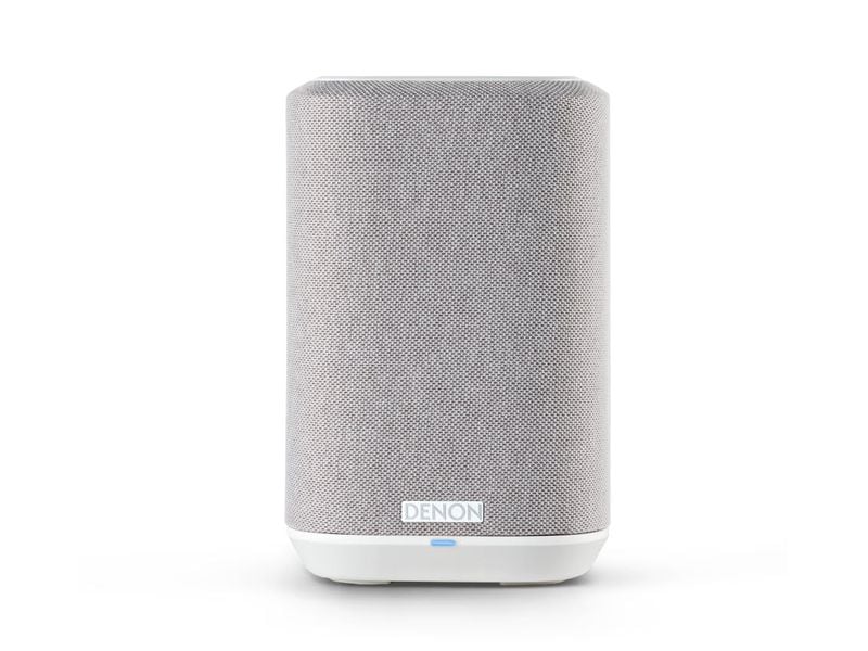 Denon Lautsprecher Home 150 NV Weiss Kompakter, kabelloser Lautsprecher mit HEOS Built-in