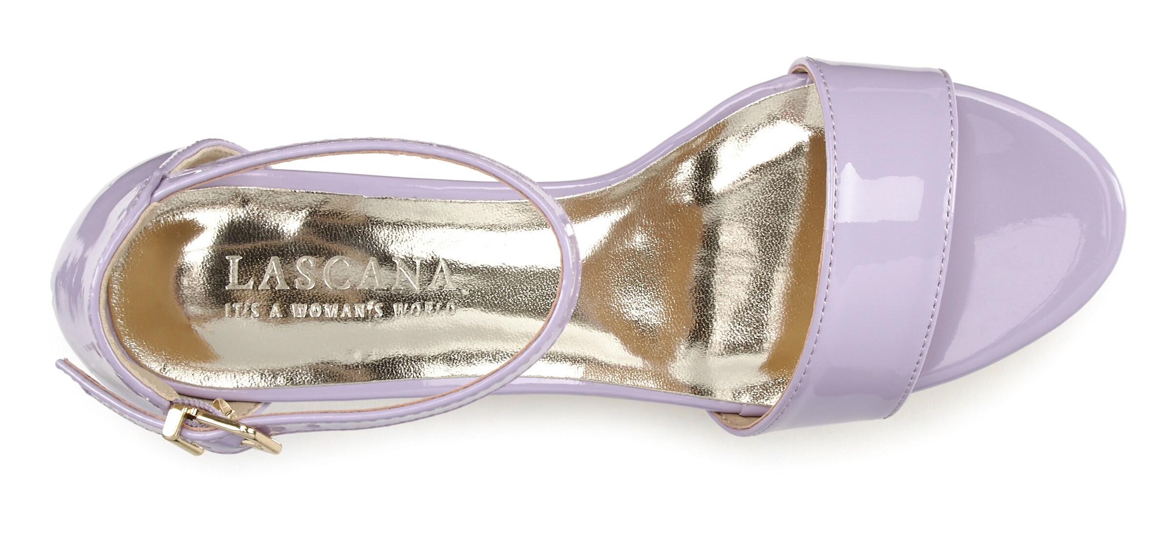 LASCANA High-Heel-Sandalette in helllila
