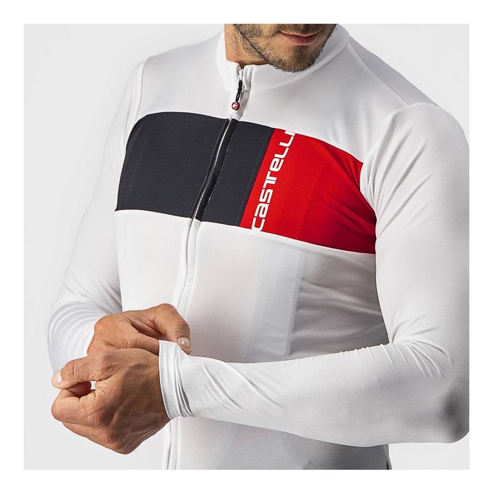 Castelli PROLOGO 7 - Maillot Homme blanc ivoire