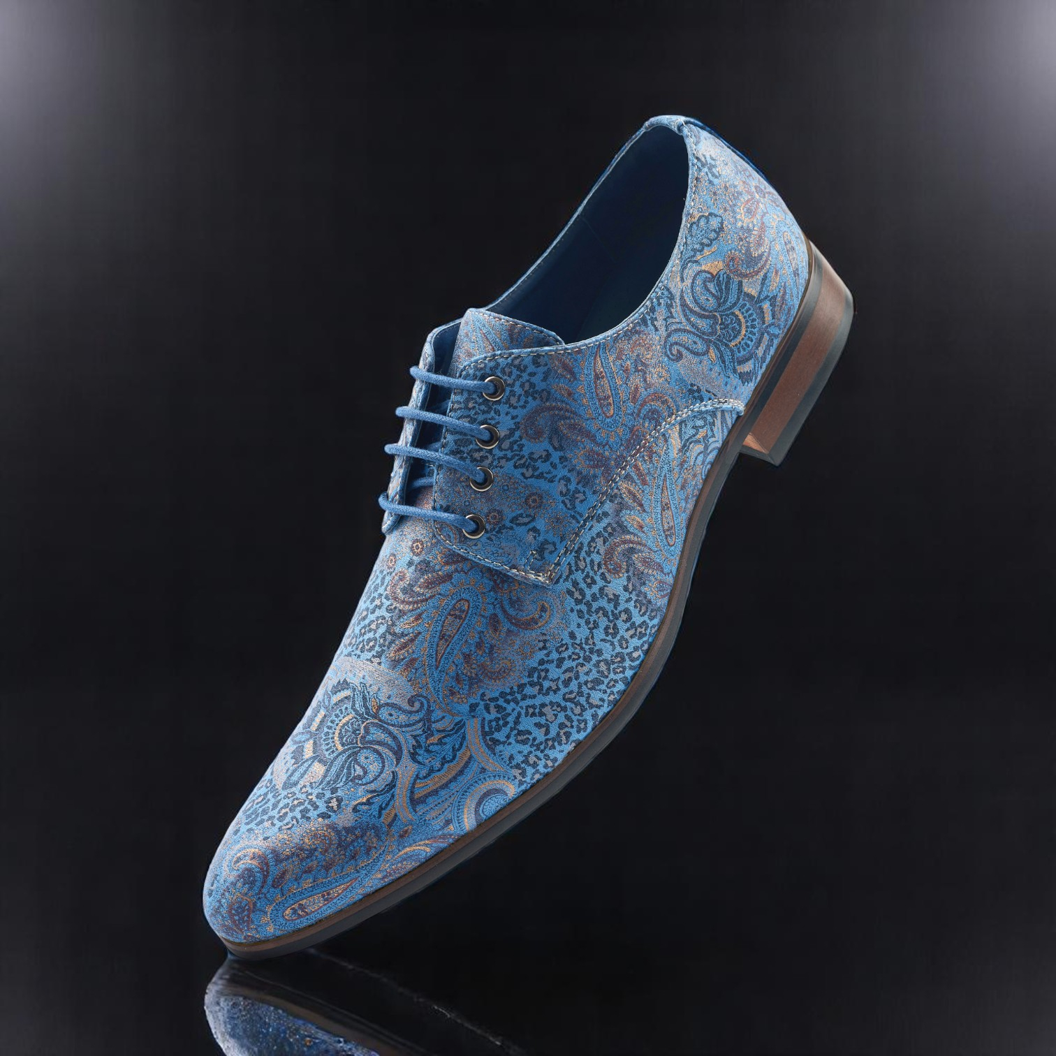 Blue Paisley Panther