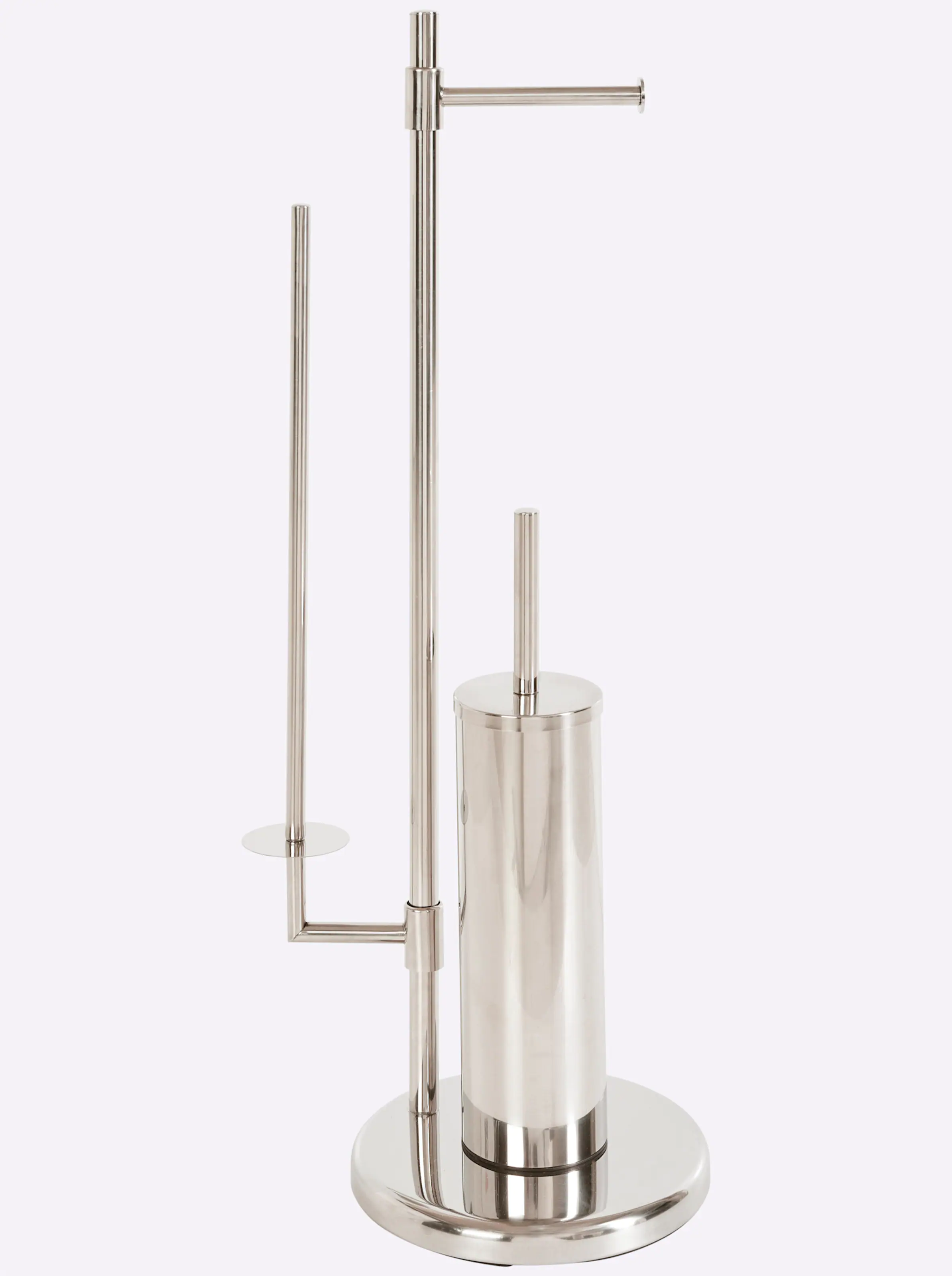heine home WC-Garnitur in silberfarben