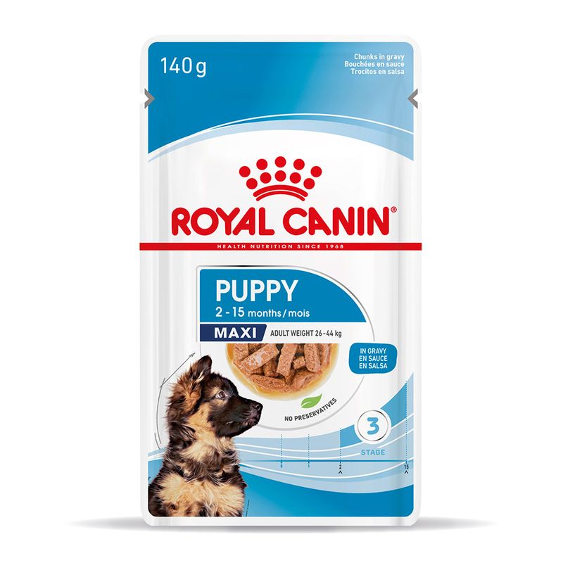 Royal Canin Maxi Puppy en sauce