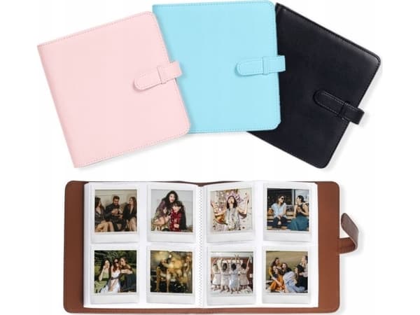 LoveInstant Fotoalbum 228 stk. for Fujifilm Instax SQUARE SQ1 / SQ6 / SQ10 / SQ20 / SQUARE Link / DEL SP-3 / Blå