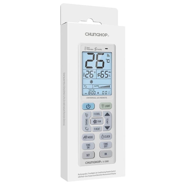 Fjernbetjening CHUNGHOP K-3308E Universal Reserveklimaanlæg AC