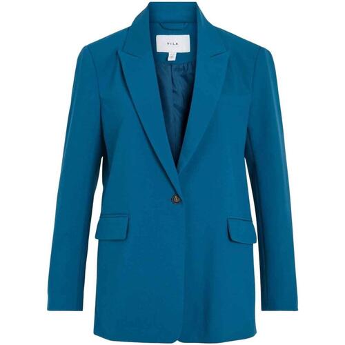 Vila - VIMANONI L/S BLAZER Azul