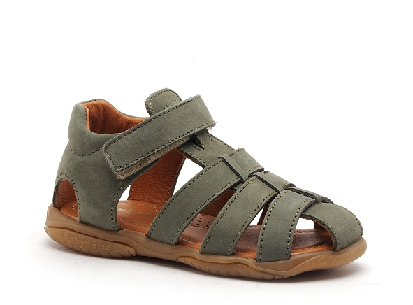 Babybotte nu pieds enfant tafari 4381 kaki