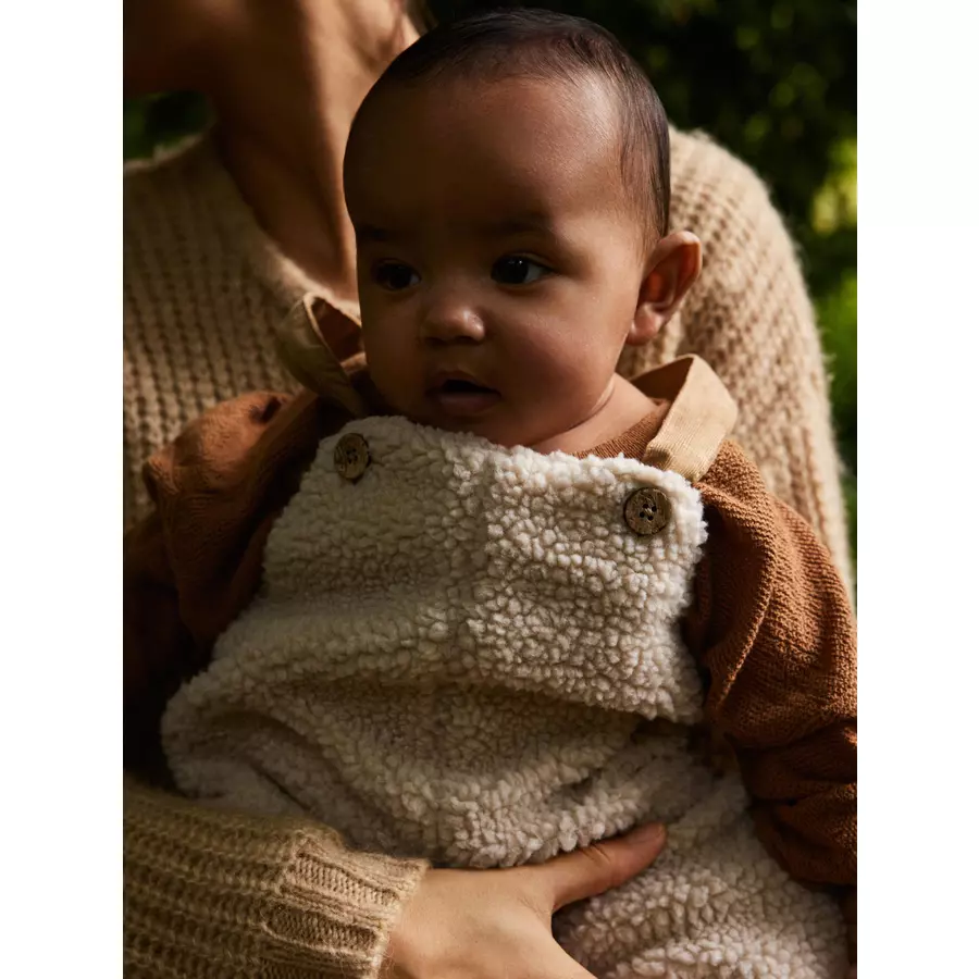 Lil'Atelier Teddy-Overall Nbnnalo Fog