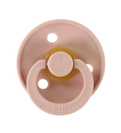 BIBS Colour Schnuller - Gr. 2 - 2er-Pack - Rund - Dark Oak/Blush