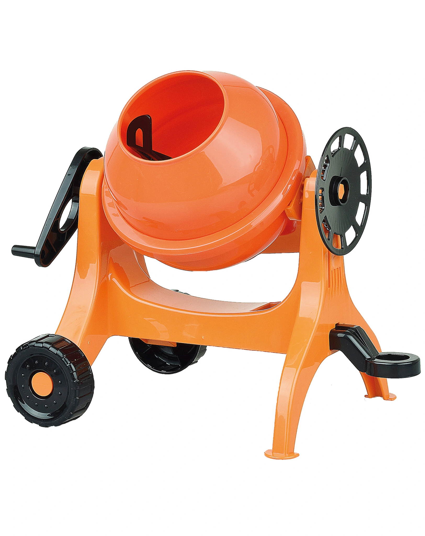 Betonmischer CONSTRUCTION mit Anhängerfunktion in orange