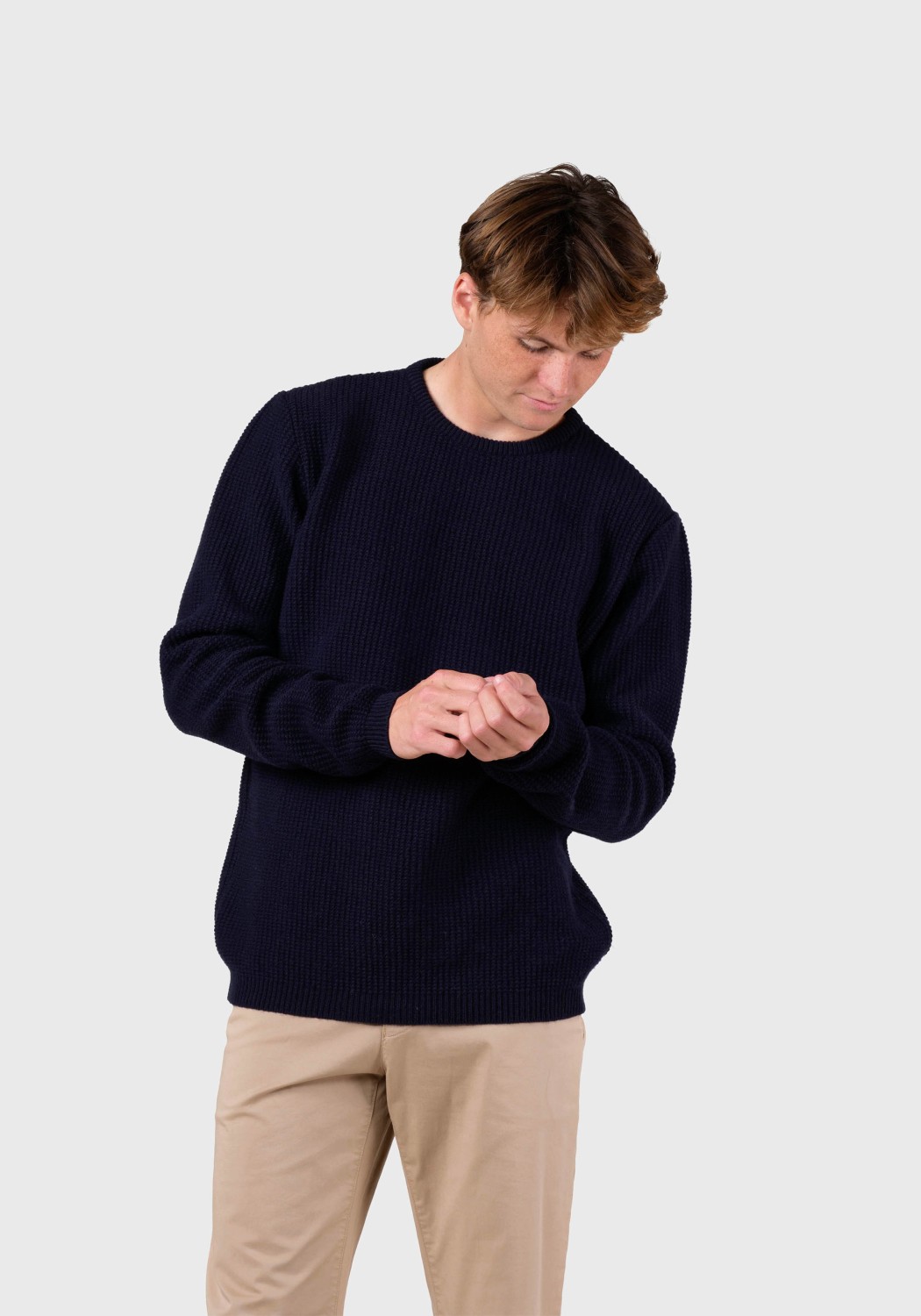 Klitmøller Collective Strickpullover Frede Navy