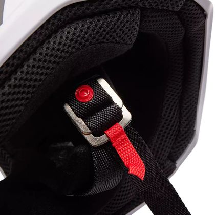 Casque cross Fox V1 KOZMIK 2024 - Noir / Blanc