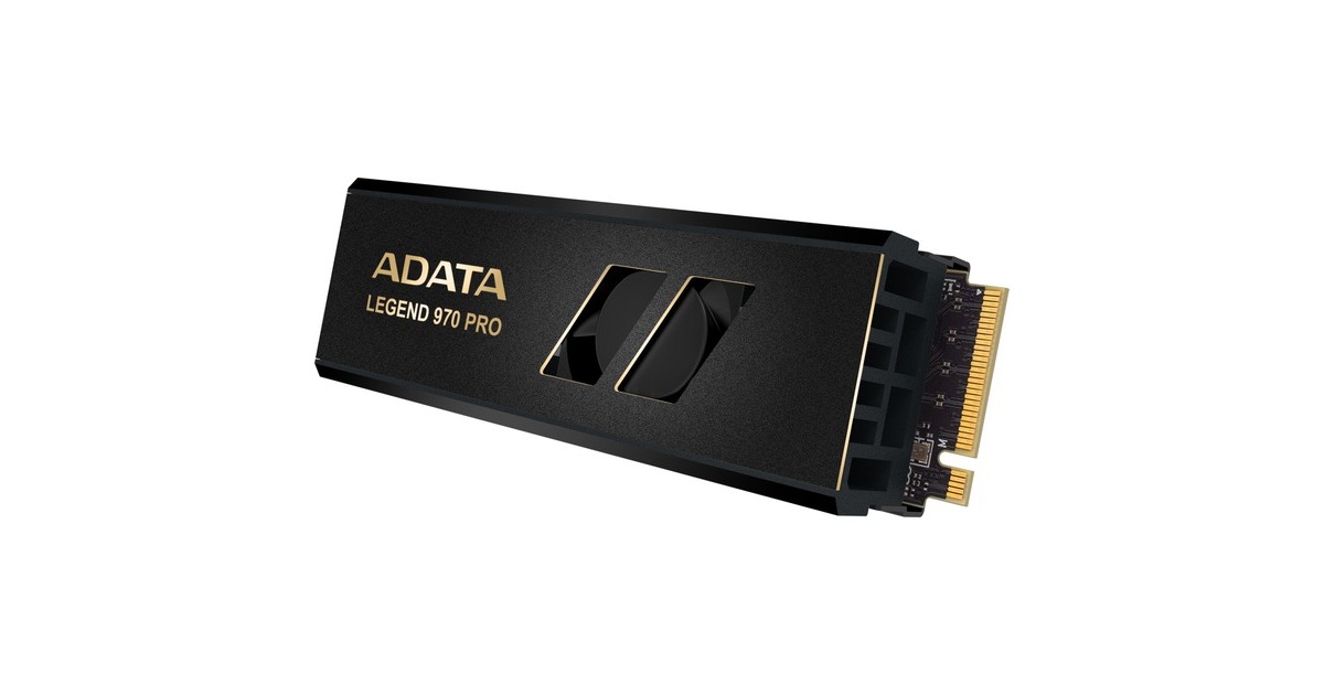ADATALEGEND 970 PRO 2 TB SSD  (Zwart/goud, SLEG-970P-2TCI, PCIe Gen 5.0 x4, NVMe 2.0)
