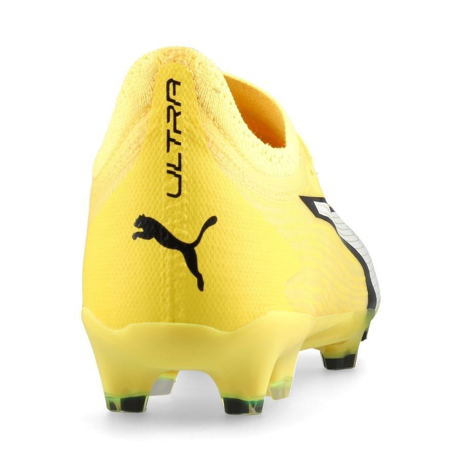 PUMA Ultra Ultimate FG/AG Voltage - Yellow Blaze/Blanc/Noir Femme