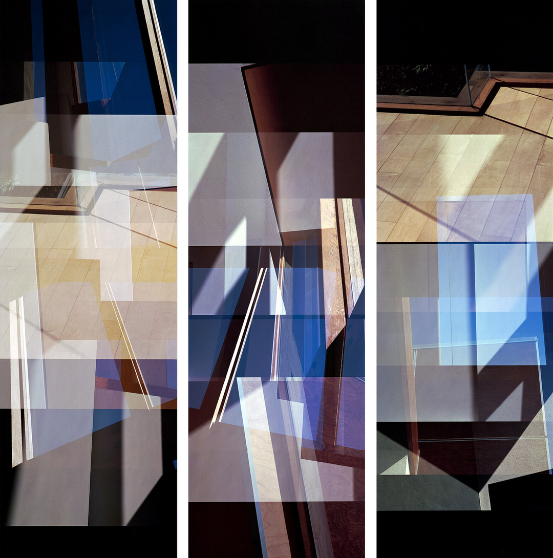 Carmy House Floor Triptych by Jenny Okun - Limited Edition. Edition of: 100. Signed.