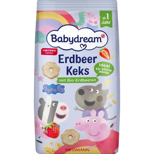 Bio Erdbeer Keks