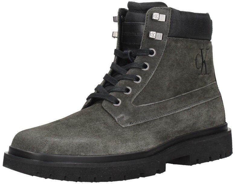 Calvin Klein Lug Mid Lace Up Boot Hike taupe