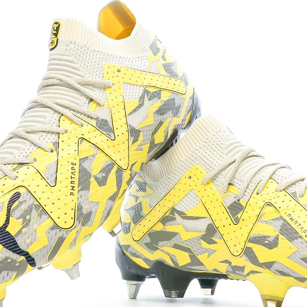 Puma Chaussures de football Jaune/Grises Homme Puma Future Ultimate MxSG