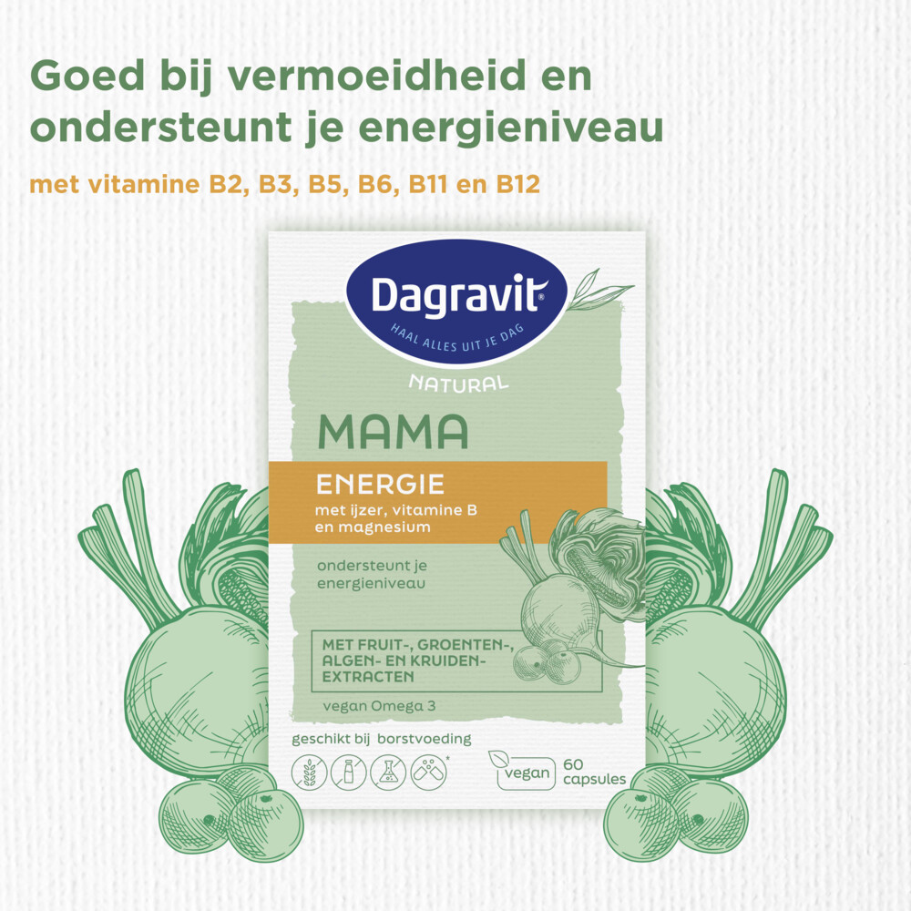 Dagravit Natural Mama Energie60 capsules