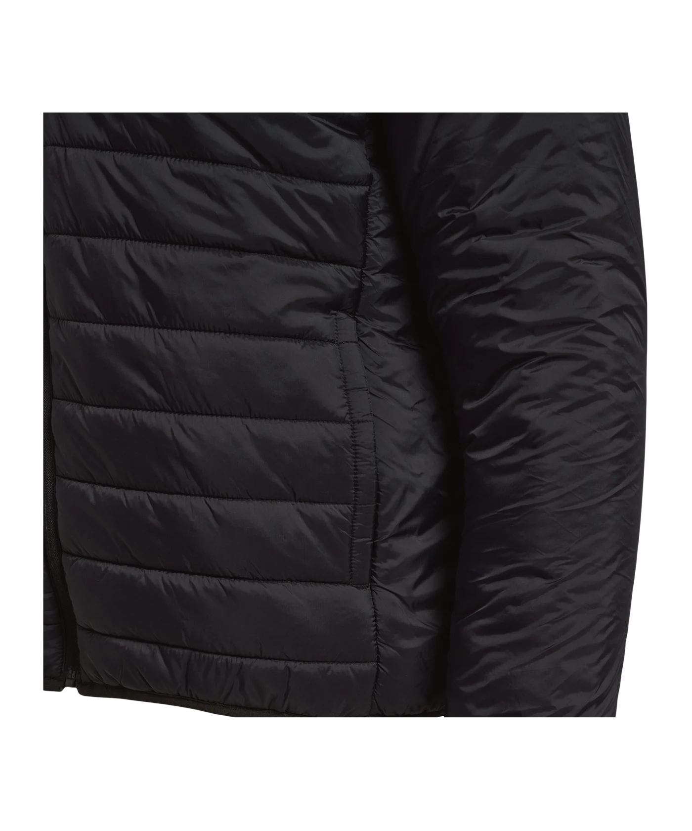 Hummel hmlGO Quilted Kapuzenjacke Schwarz F2001