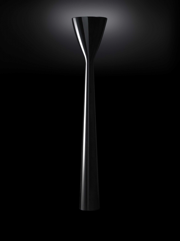 Luceplan Carrara vloerlamp LED met voetdimmer wit
