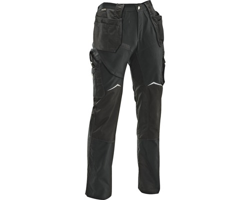 Werkbroek met holsterzakken, Hammer Workwear, zwart, W28/L34