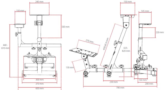 Arozzi Velocità racer simulator (rød)