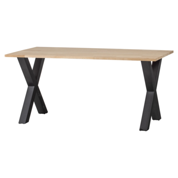 WOOOD Tablo eiken blad 160x90 met ALKMAAR-poot