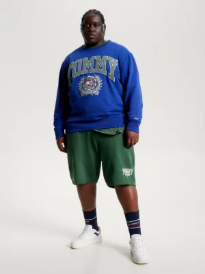 Moletom Plus College Boxy Fit com Logo