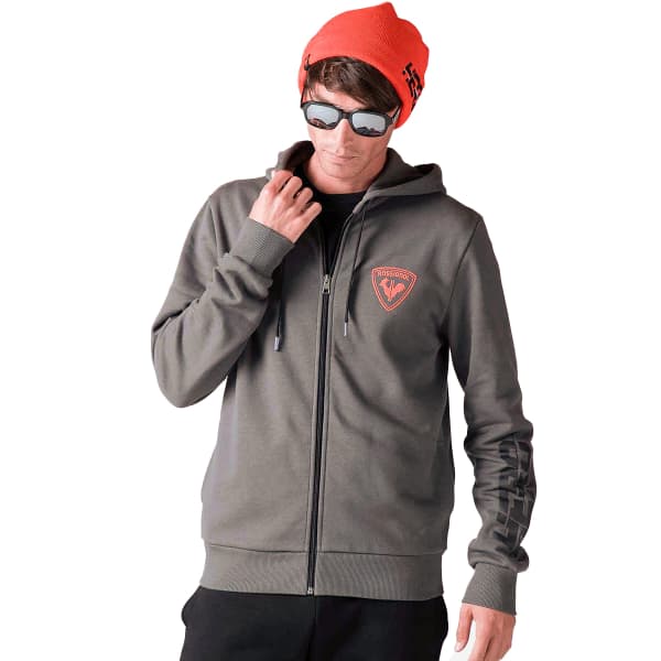 Sweatshirt ROSSIGNOL HERO FZ HOODIE ONYX GREY