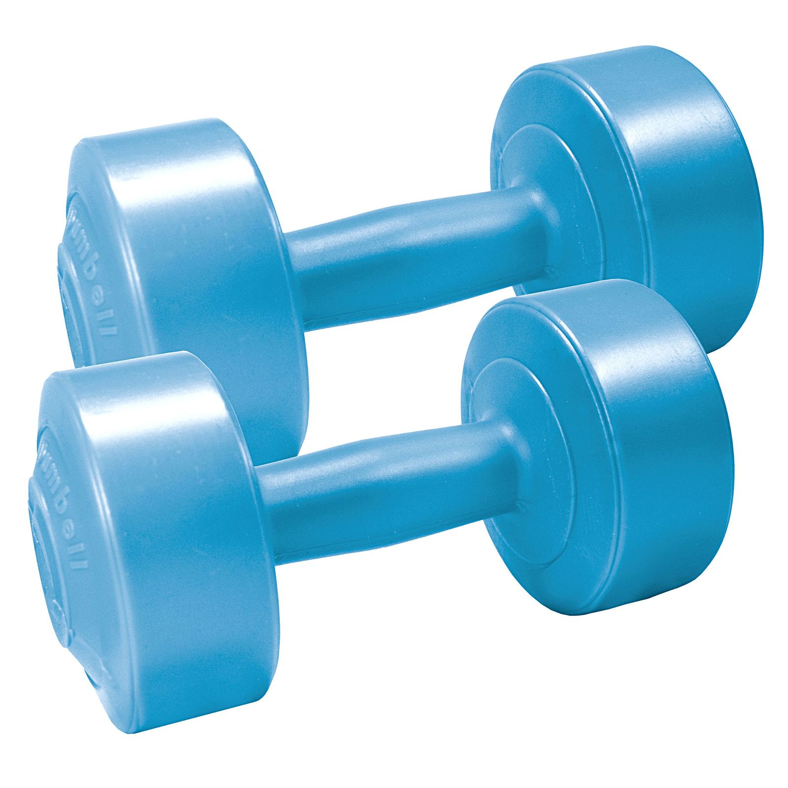 Gymnastik Hantelset 2 x 2 kg, blau