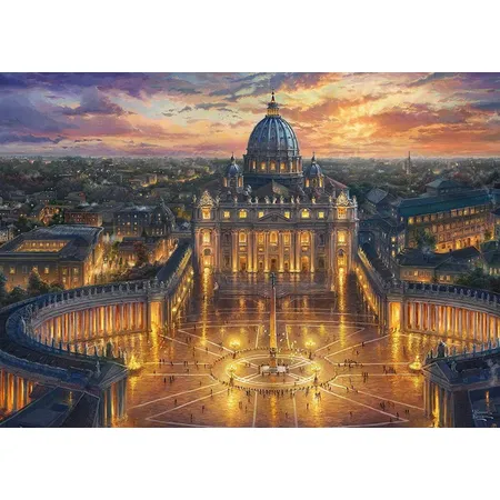 Schmidt Spiele Puzzle - Kinkade Vatikan, 1000 Teile