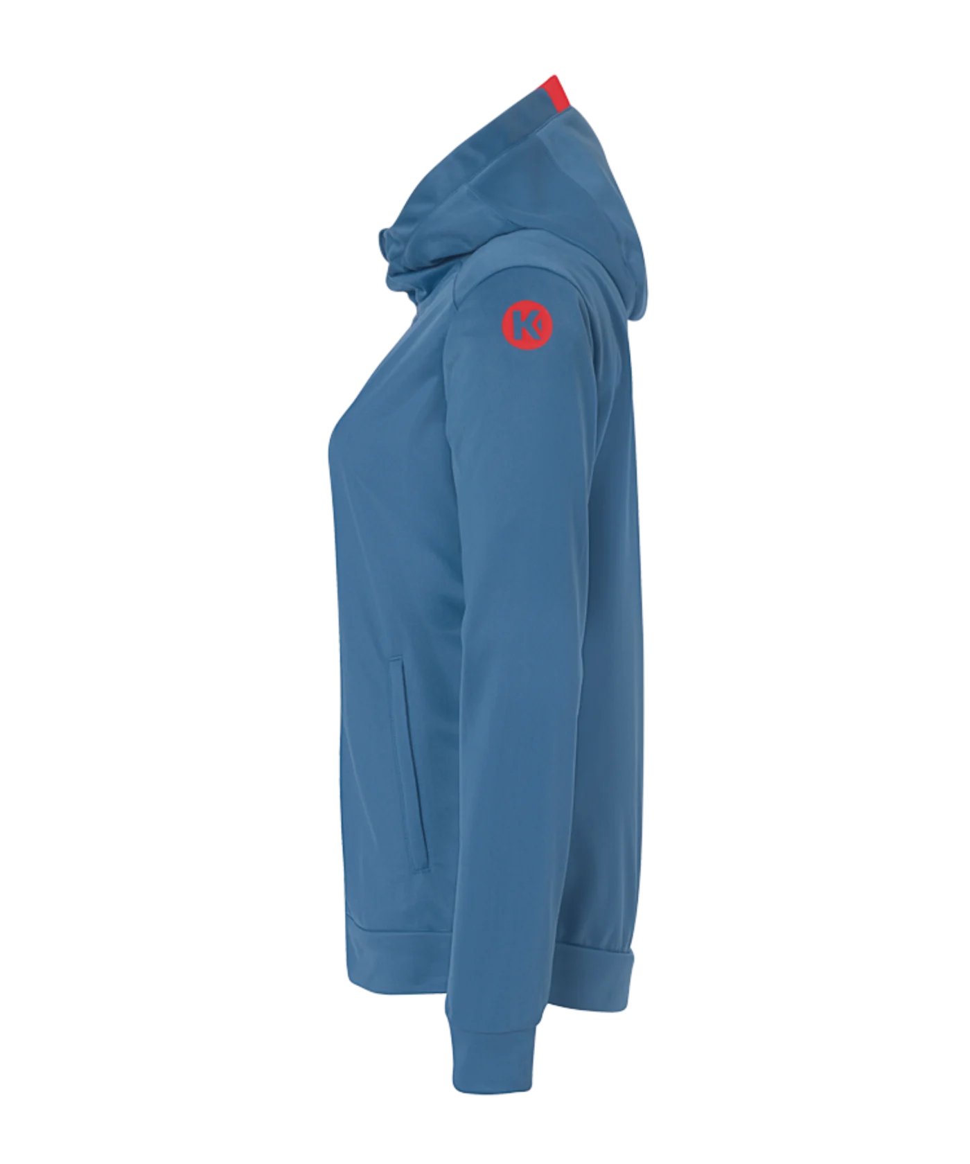 Kempa Player Kapuzenjacke Damen Grau Rot F08