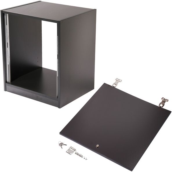Thon Studio Rack 10U black Bundle