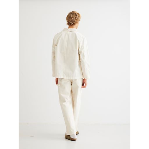 Woodbird Blade Paper Jakke, Off White, XL