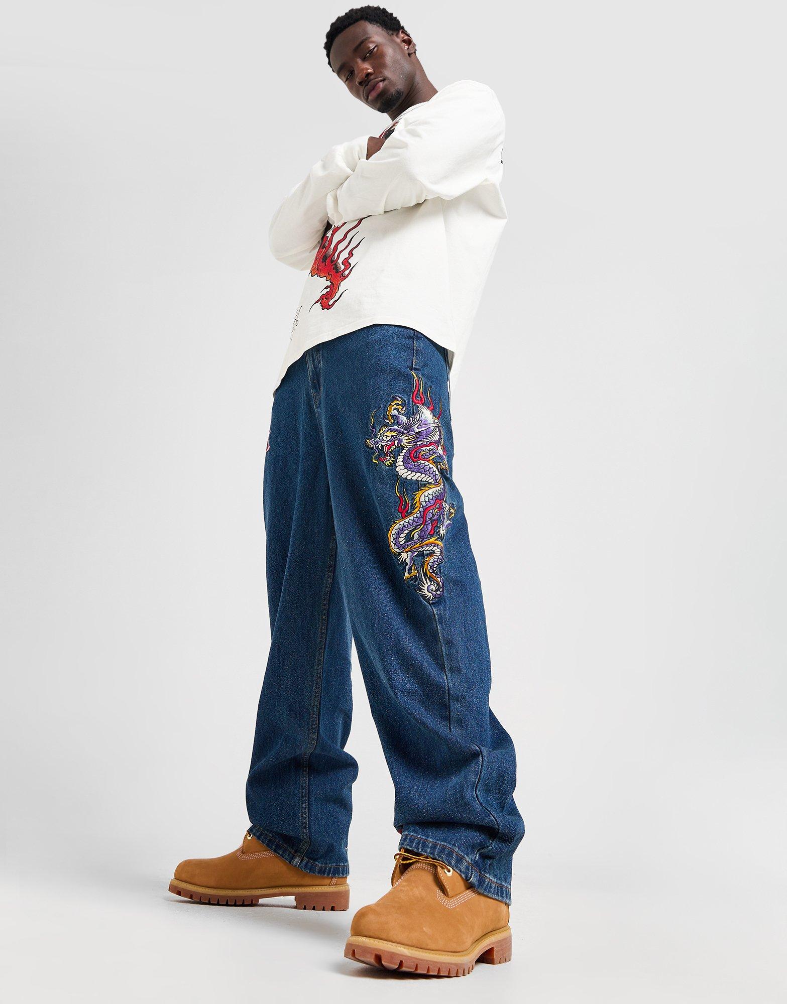 Ed Hardy Jeans baggy Dragon
