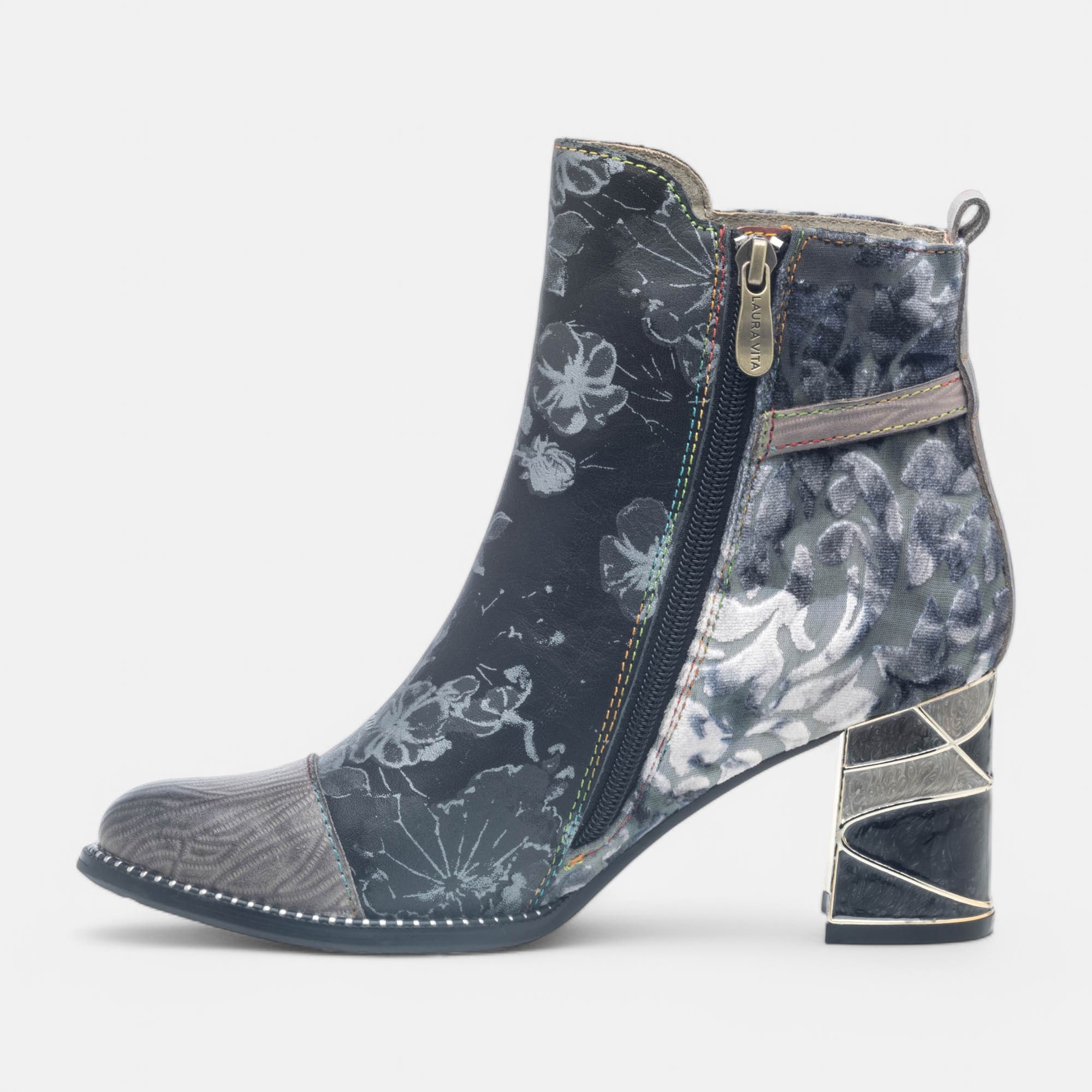 Bottines à talon Femme gris