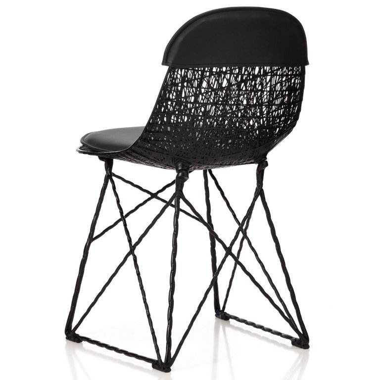 Moooi Carbon eetkamerstoel zwart