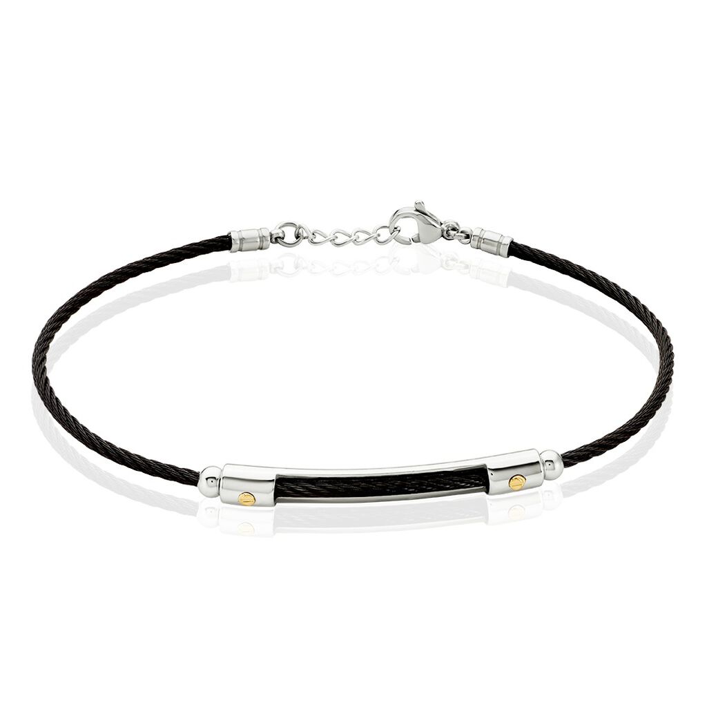 Bracelet Jourdan Kameo Acier Bicolore