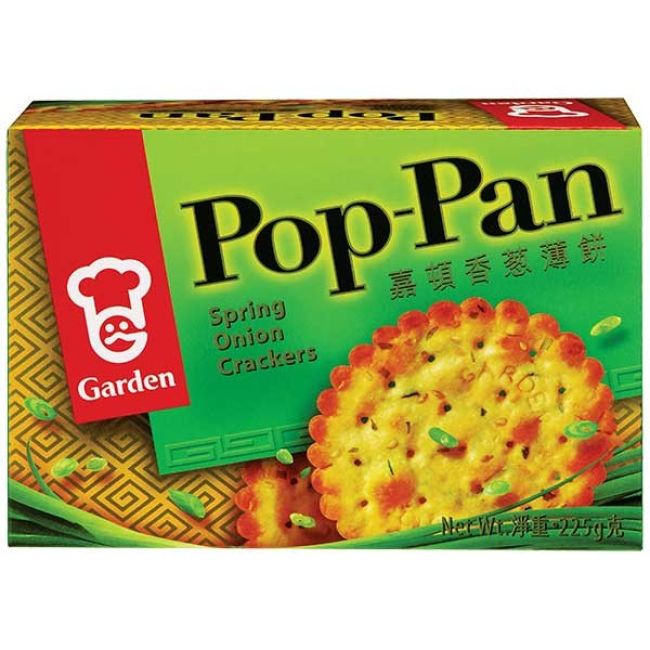 Garden Pop Pan Lente-Ui & Bieslook Crackers 200g