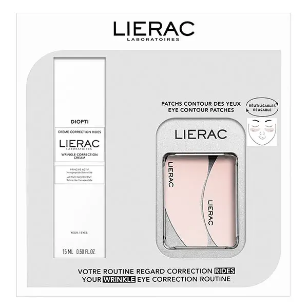 Lierac DIOPTI Coffret Routine Regard Correction Rides - Diopti Rides + Patchs yeux
