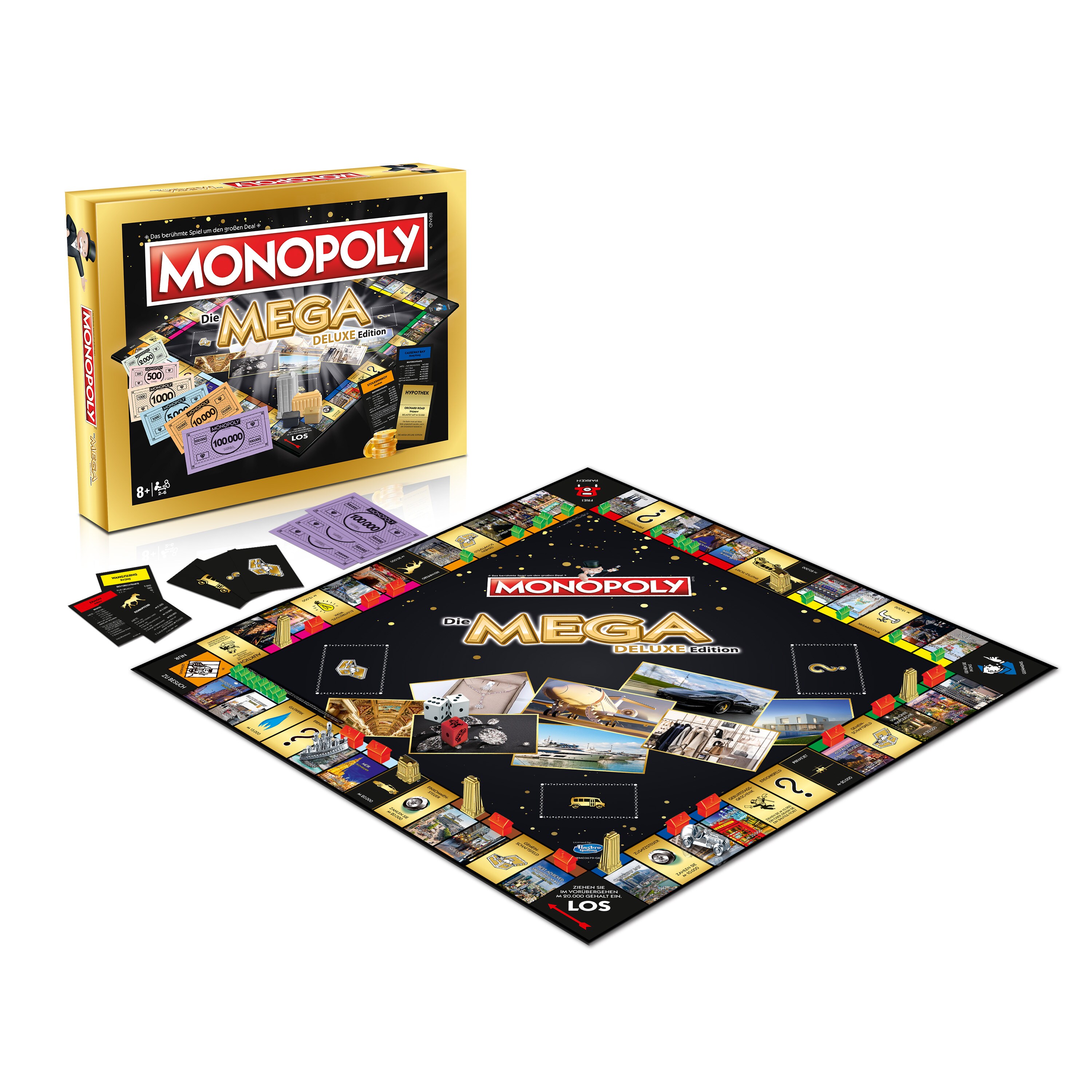 Monopoly - Mega Deluxe Edition Luxus Brettspiel Spiel Gesellschaftsspiel