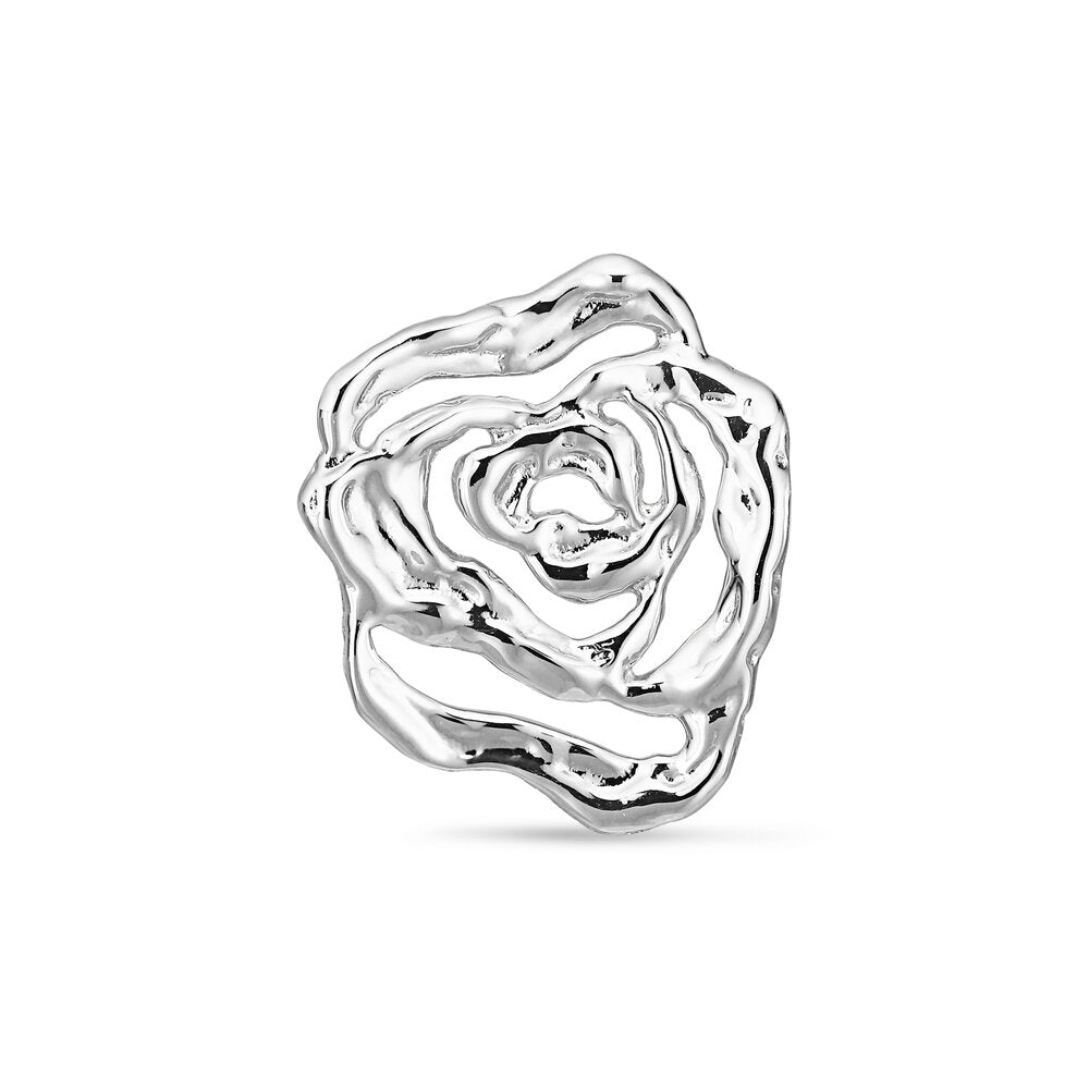 Jane Kønig  Rose ørestik - sølv