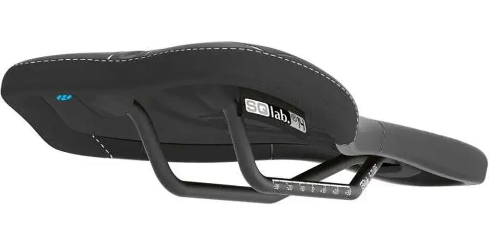 SQlab 611 Ergowave S-Tube Fietszadel Zwart