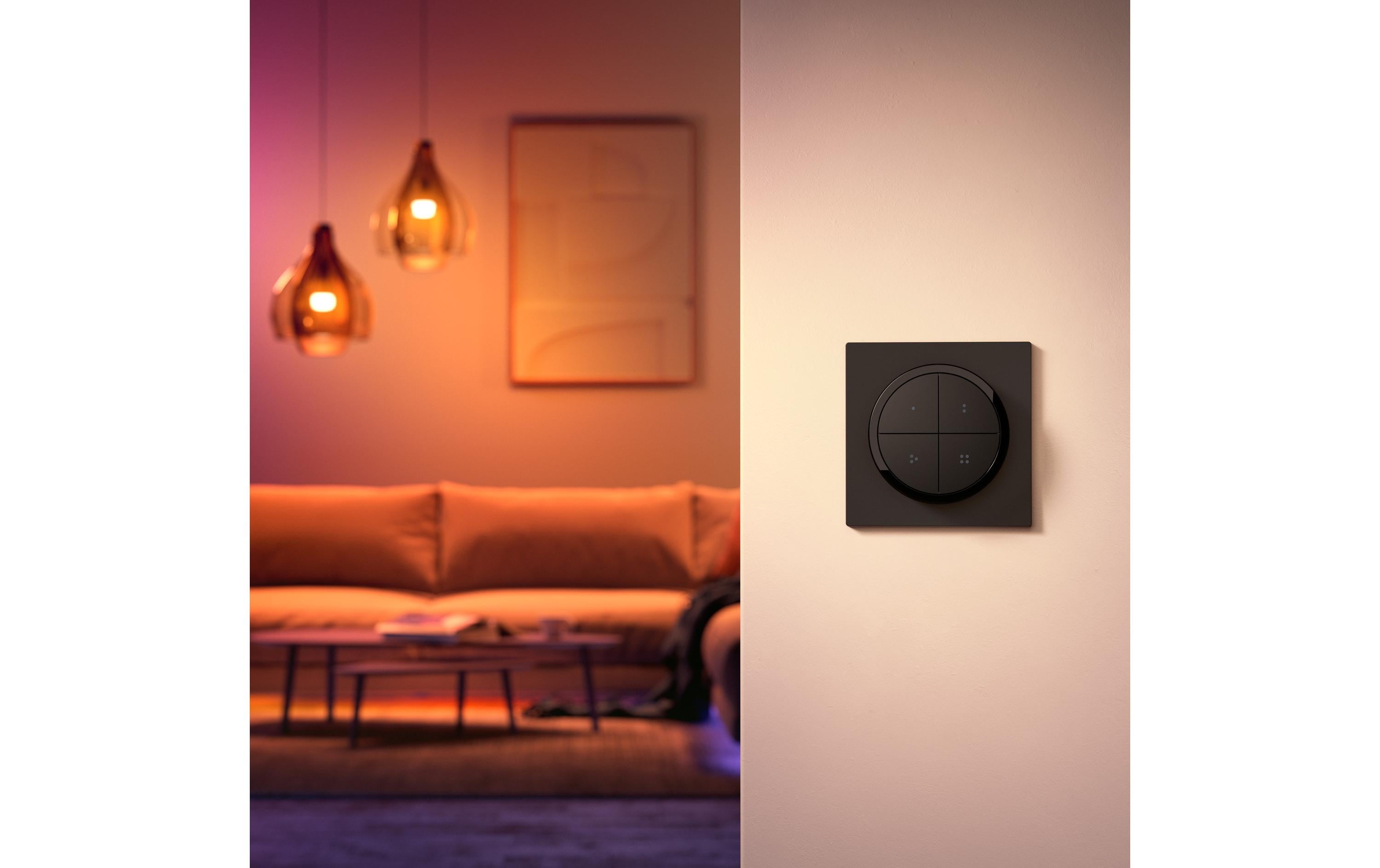 Zubehör Tap Dial Schalter, Schwarz, EUZubehör für Philips Hue Lichtsystem