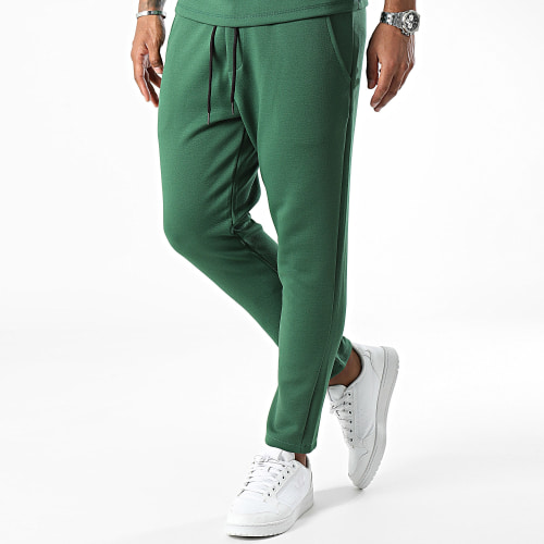 Ensemble Tee Shirt Poche Et Pantalon Jogging Vert