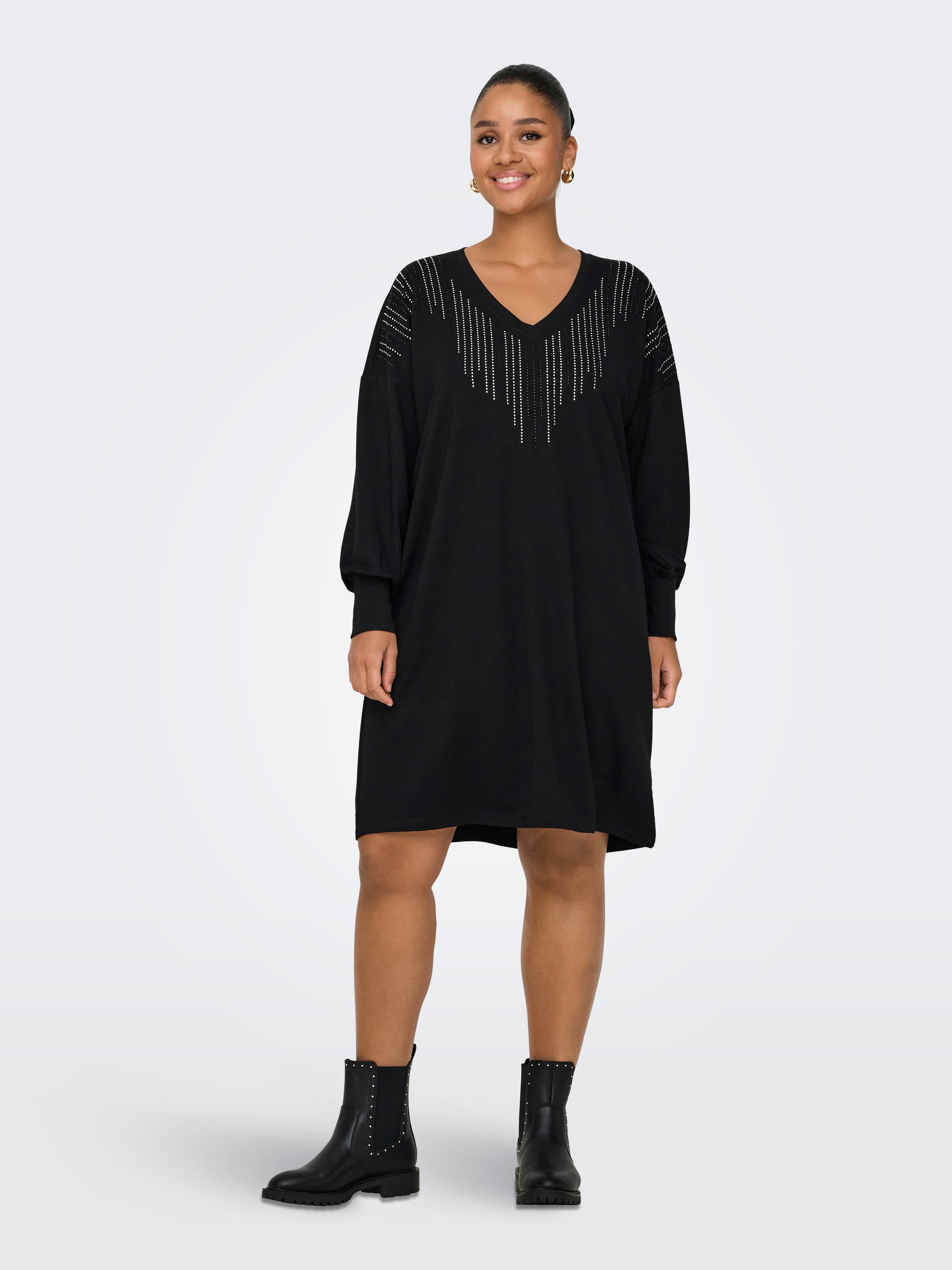 CARLULA Midikleid Black